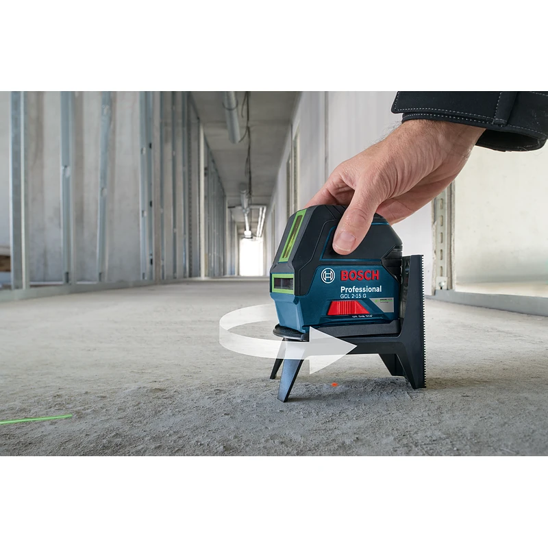 Линеен лазерен нивелир BOSCH GCL 2-15 G Professional, до 15м
